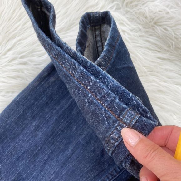 EUC Simply Vera Vera Wang Dark Wash Jeans Size 14 P - Picture 6 of 7